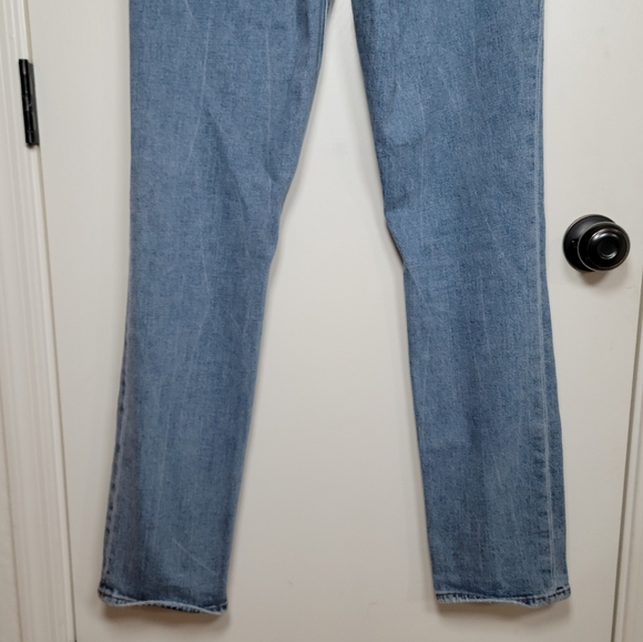 Abercrombie & Fitch 90's Slim Straight Ultra High Rise Curve Love Size 27/4L - Picture 8 of 11